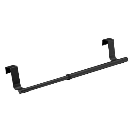 WENKO 53247100 - Suporte para toalhas ajustável 36-60 cm inox/preto