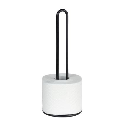 WENKO 53256100 - Suporte para toalhas de cozinha 12,5x32,5 cm, preto