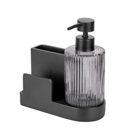 WENKO 54654100 - Organizador PINA 16x17 cm preto