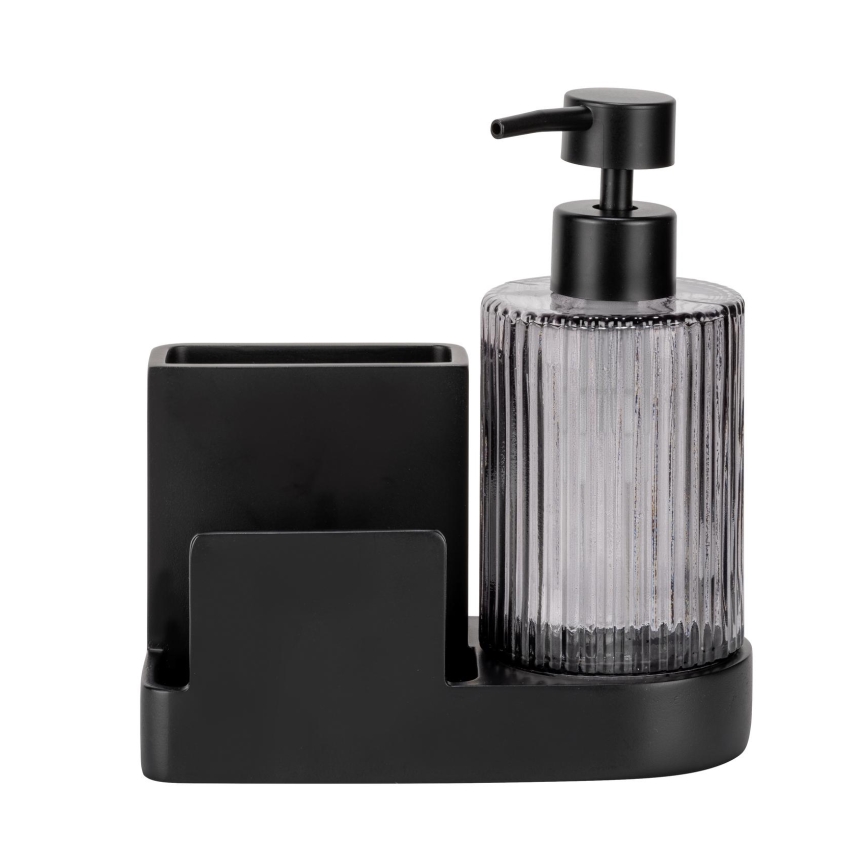 WENKO 54654100 - Organizador PINA 16x17 cm preto