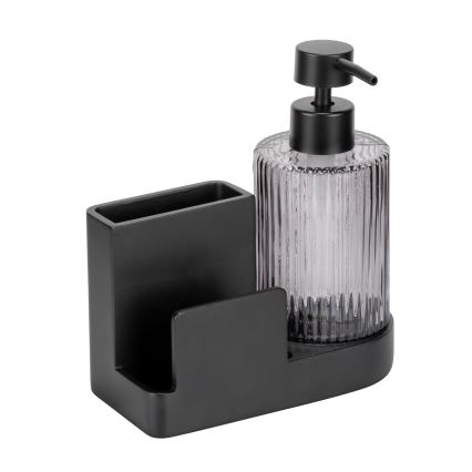 WENKO 54654100 - Organizador PINA 16x17 cm preto