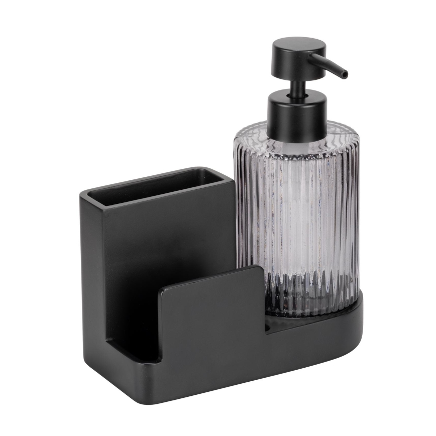 WENKO 54654100 - Organizador PINA 16x17 cm preto