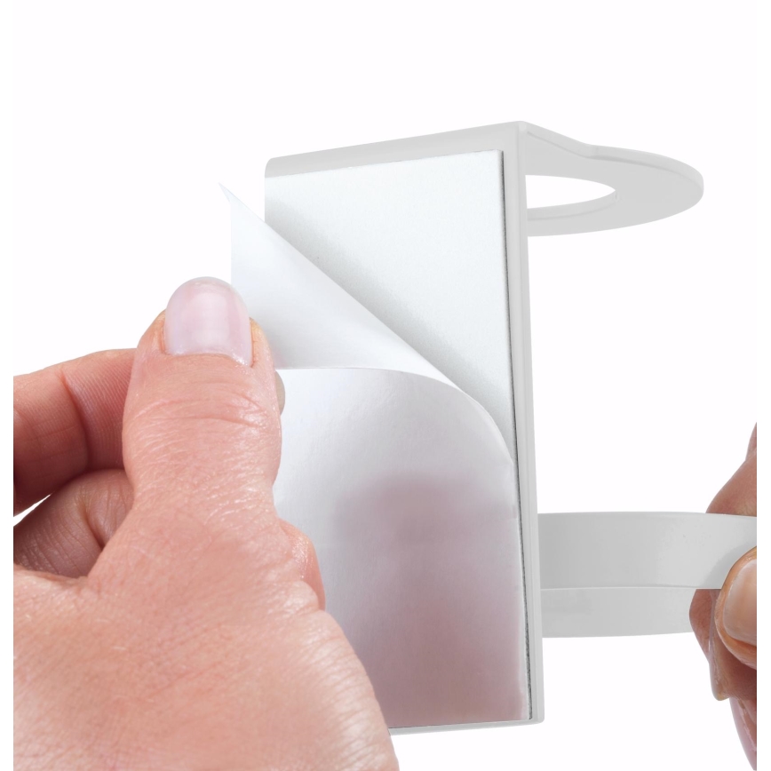 WENKO 54655100 - Dispensador de sabão WOYA 250 ml branco / cromo brilhante