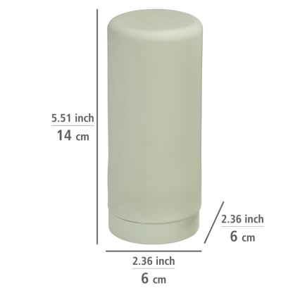 WENKO 54674100 - Doseador EASY SQUEEZ-E 6x14 cm verde