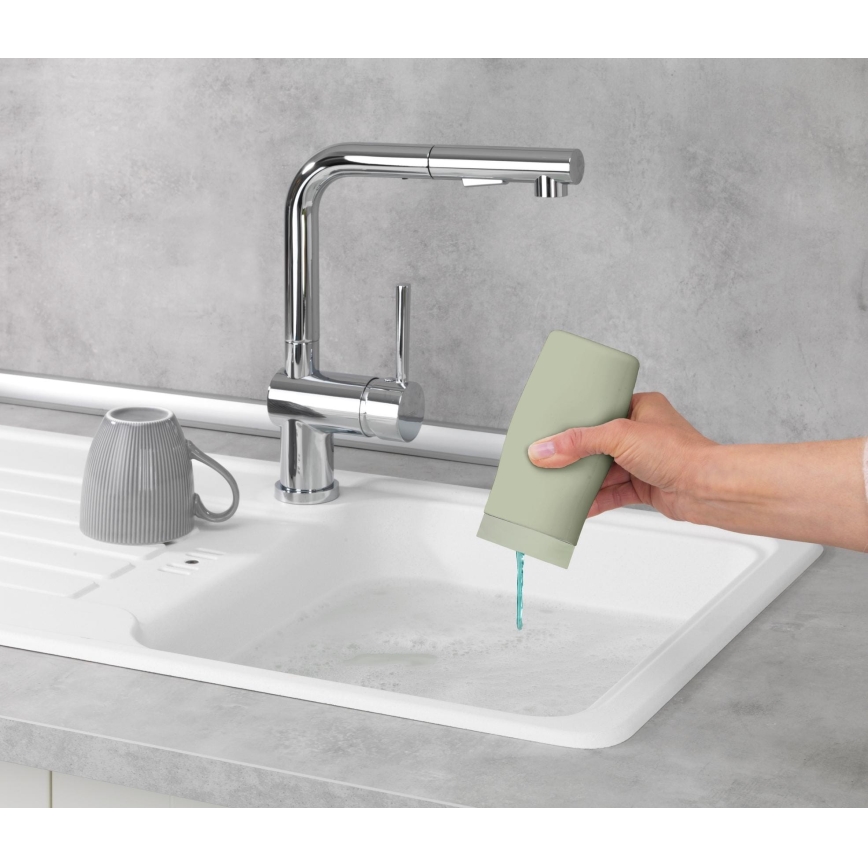 WENKO 54674100 - Doseador EASY SQUEEZ-E 6x14 cm verde