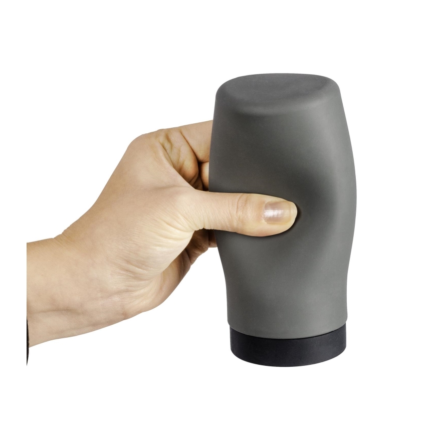 WENKO 54680100 - Dispensador EASY SQUEEZ-E 6x14 cm cinzento/preto