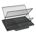 WENKO 54771100 - Escorredor de louça NELIA 34x40 cm preto