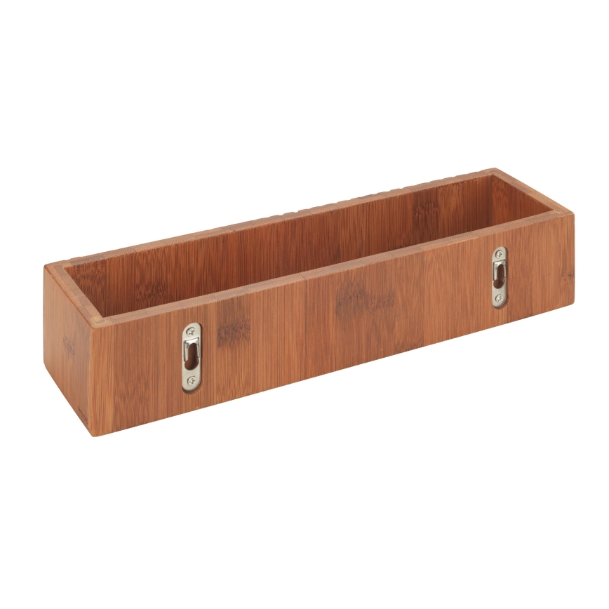 WENKO 54942100 - Suporte para frascos de especiarias MERA 30x8 cm castanho