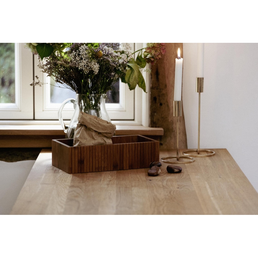 WENKO 54943100 - Caixa MERA 30x15 cm castanha