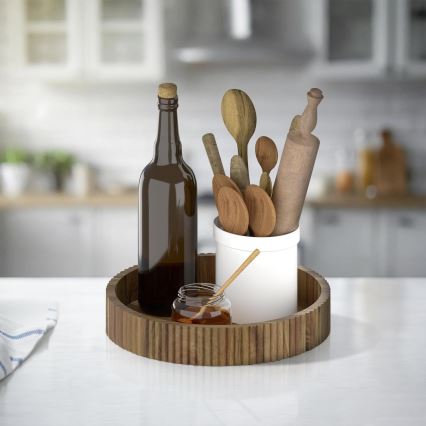 WENKO 54945100 – Organizador MERA 29 x 5 cm, castanho