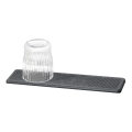 WENKO 54957100 - Tapete escorredor DAMON 30x8 cm cinzento