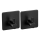 WENKO 55009100-Gancho BLACK OUTDOOR KITCHEN 4,5x4,5 cm aço inox/preto