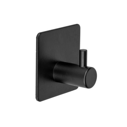 WENKO 55009100-Gancho BLACK OUTDOOR KITCHEN 4,5x4,5 cm aço inox/preto