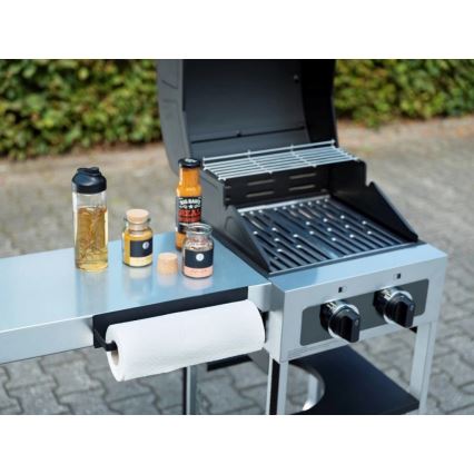 WENKO 55013100-Porta-rolo BLACK OUTDOOR KITCHEN 30x6,5 cm preto