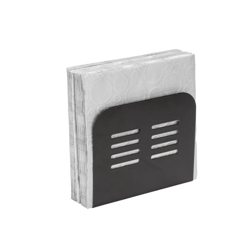 WENKO 55025100-Suporte para guardanapos BLACK OUTDOOR KITCHEN 15x12,5 cm preto