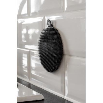 WENKO 55030100 - Esponja BLACK OUTDOOR KITCHEN 12x1,2 cm preta