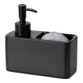 WENKO 55076100 - Dispensador de sabão BLACK OUTDOOR KITCHEN 14,5x14,3 cm preto