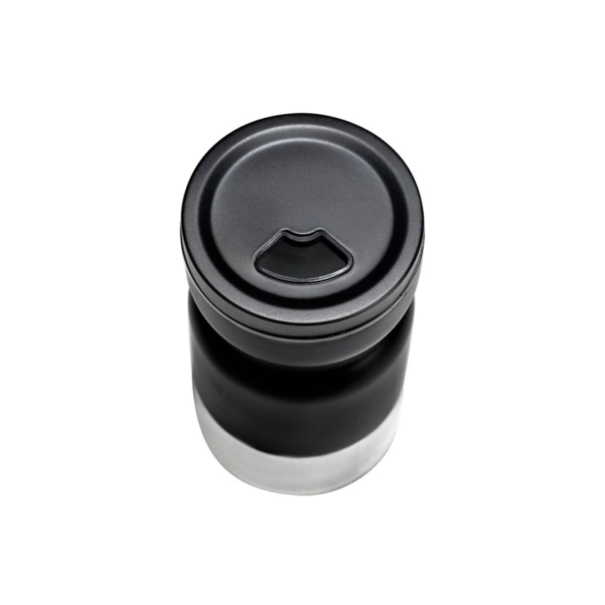 WENKO 55081100 - Conjunto para condimentos BLACK OUTDOOR KITCHEN 12x14,5 cm transparente/preto