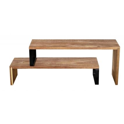 WENKO 55097100 - Prateleira BLACK OUTDOOR KITCHEN 36x16 cm castanho/preto