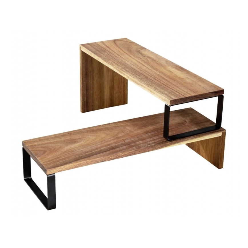 WENKO 55097100 - Prateleira BLACK OUTDOOR KITCHEN 36x16 cm castanho/preto