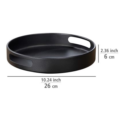 WENKO 55098100 - Bandeja BLACK OUTDOOR KITCHEN 26x6 cm preta