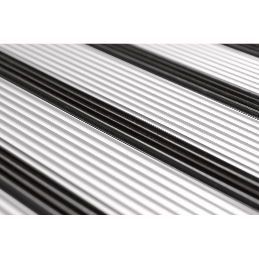 WENKO 601011100 - Escada ALU-DESIGN 44x101 cm prateada/preta