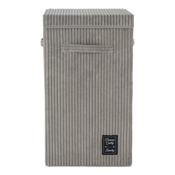 WENKO 62044100 - Cesto para roupa CORA 33x58 cm cinzento