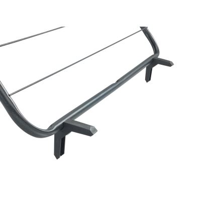 WENKO 63003100 - Estendal para roupa CHAMPION 65x114 cm, preto