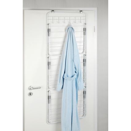 WENKO 63010800 - Estendal de roupa 51x142 cm branco/cinzento