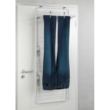 WENKO 63010800 - Estendal de roupa 51x142 cm branco/cinzento