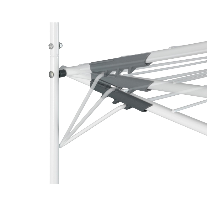 WENKO 63010800 - Estendal de roupa 51x142 cm branco/cinzento