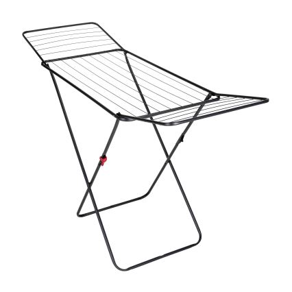 WENKO 63015100 - Estendal de roupa CHAMPION 170x98 cm preto