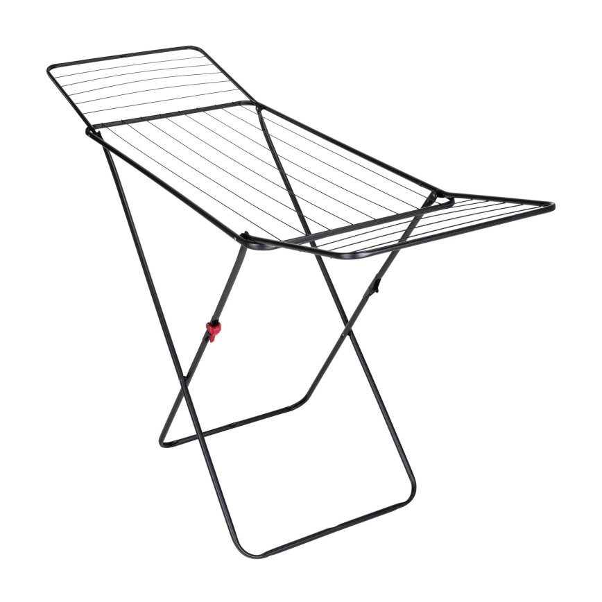 WENKO 63015100 - Estendal de roupa CHAMPION 170x98 cm preto