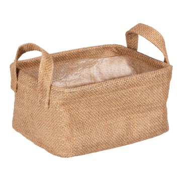 WENKO 64470100 - Cesto JUNA 20x15 cm castanho