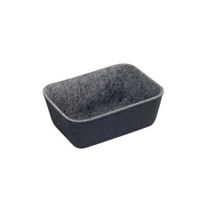 WENKO 64502100 - Organizador de gaveta FELT 28,5x20 cm cinzento