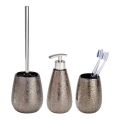 WENKO 69109800 - Conjunto para casa de banho MARRAKESH 12,5x41 cm castanho