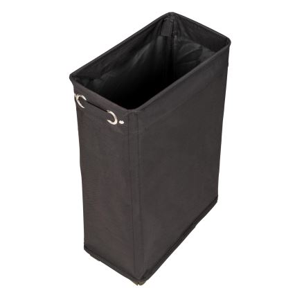 WENKO 69737800 - Cesto para roupa suja CORNO 18,5x60 cm preto