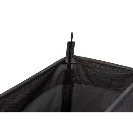 WENKO 69737800 - Cesto para roupa suja CORNO 18,5x60 cm preto