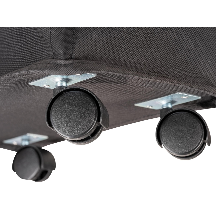 WENKO 69737800 - Cesto para roupa suja CORNO 18,5x60 cm preto