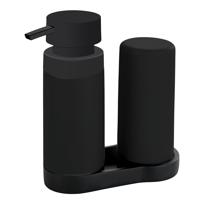 WENKO 69753800 - Organizador EASY SQUEEZ-E 15x18 cm preto