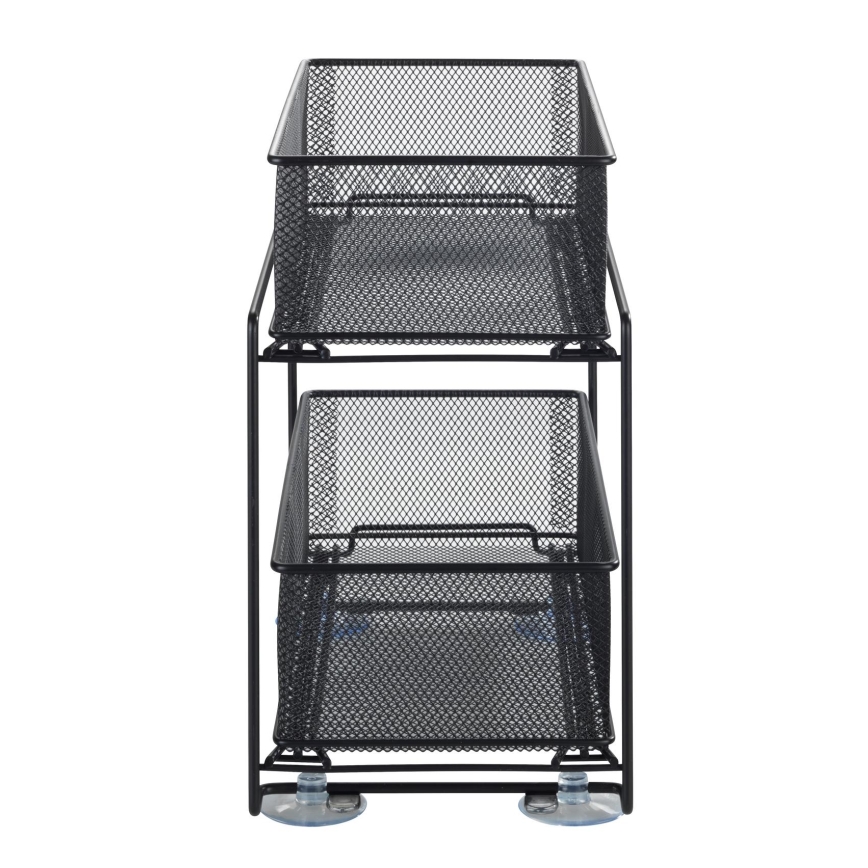 WENKO 69768800 - Suporte para tomada GIOMA 35x33,5 cm preto