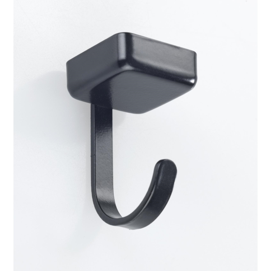 WENKO 71149800 - Ganchos JET 2,2x3,9 cm pretos/prateados