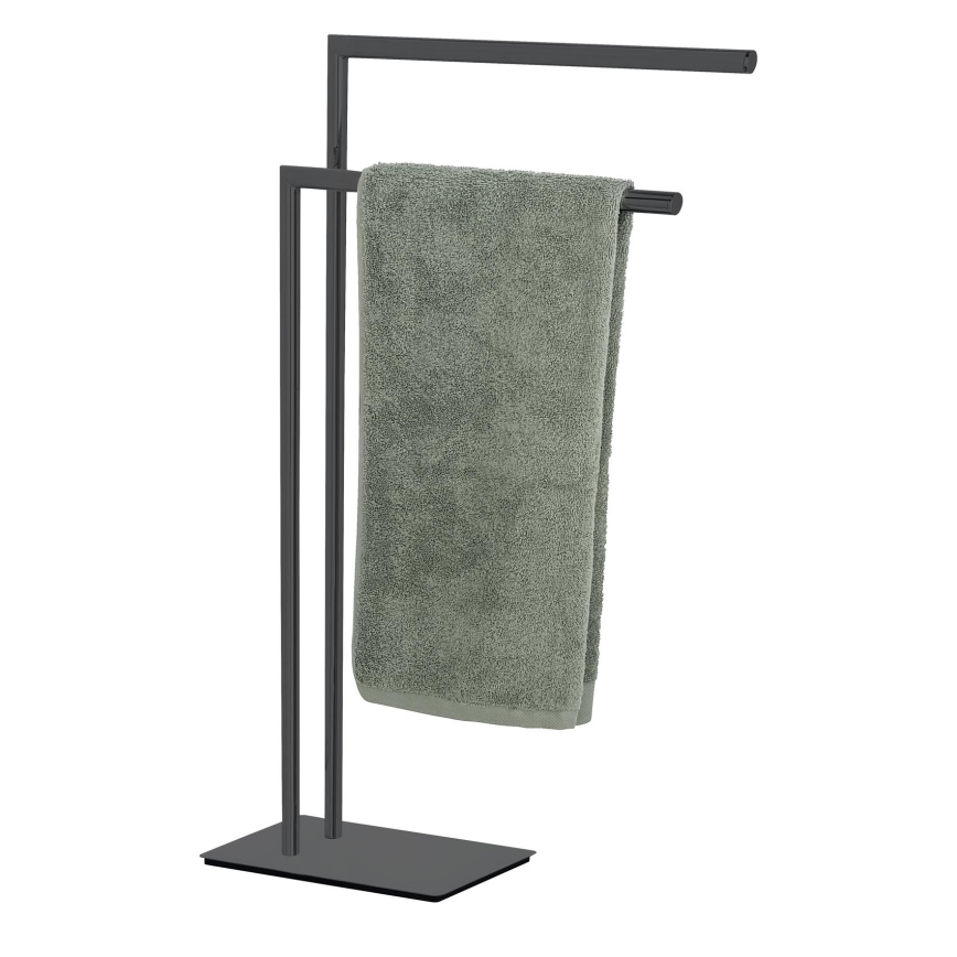 WENKO 71555800 - Toalheiro RECCO 48x80,5 cm preto