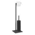 WENKO 71556800 - Conjunto para WC RECCO 20x71,5 cm, preto