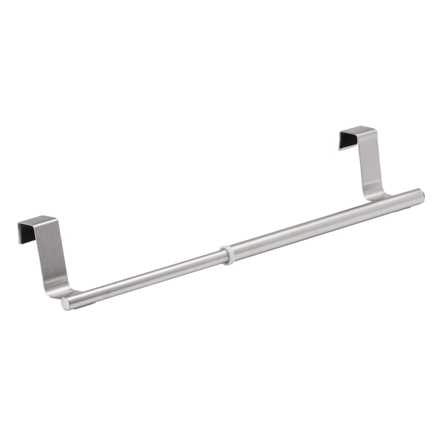 WENKO 79173100 - Suporte para toalhas TELESCOPE 7x6 cm aço inoxidável/prateado/preto