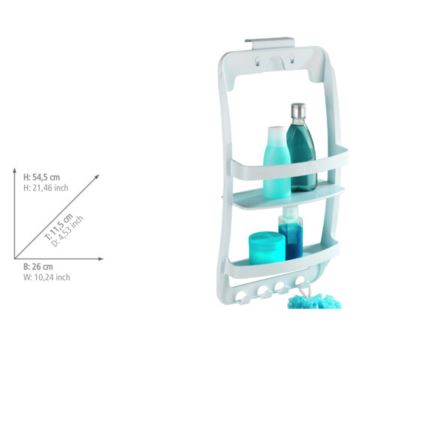 WENKO 8409100 - Estante UNIVERSAL 26x54,5 cm branca