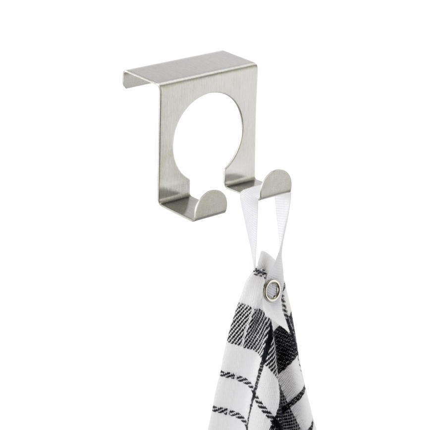 WENKO 8411100 - Gancho 5x5 cm aço inoxidável/prateado