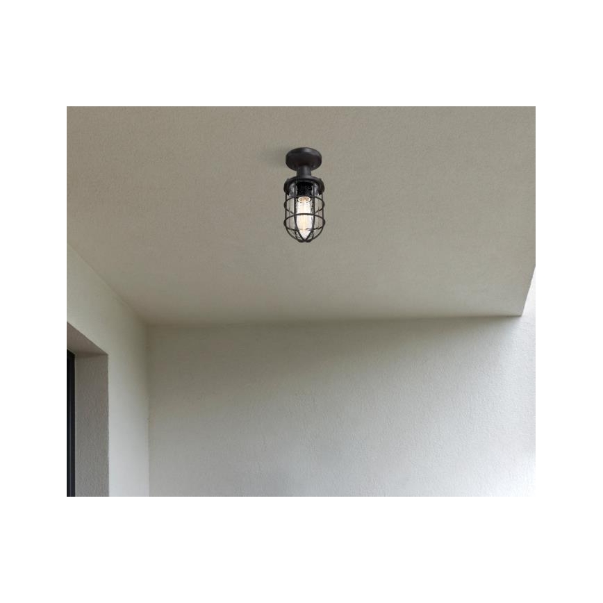 Westinghouse 6113140 - Candeeiro de tecto para exterior CRESTVIEW 1xE27/60W/230V IP44
