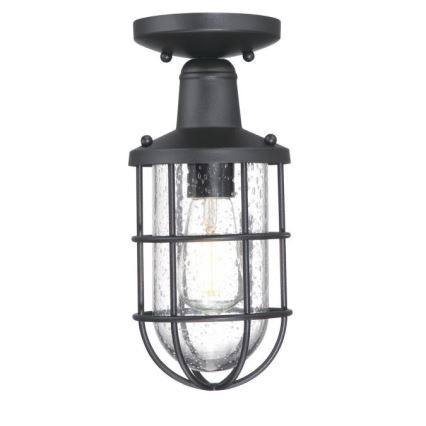 Westinghouse 6113140 - Candeeiro de tecto para exterior CRESTVIEW 1xE27/60W/230V IP44