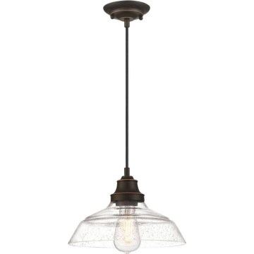 Westinghouse 6116640 - Lustre suspenso por cabo IRON HILL 1xE27/60W/230V Ø 28 cm